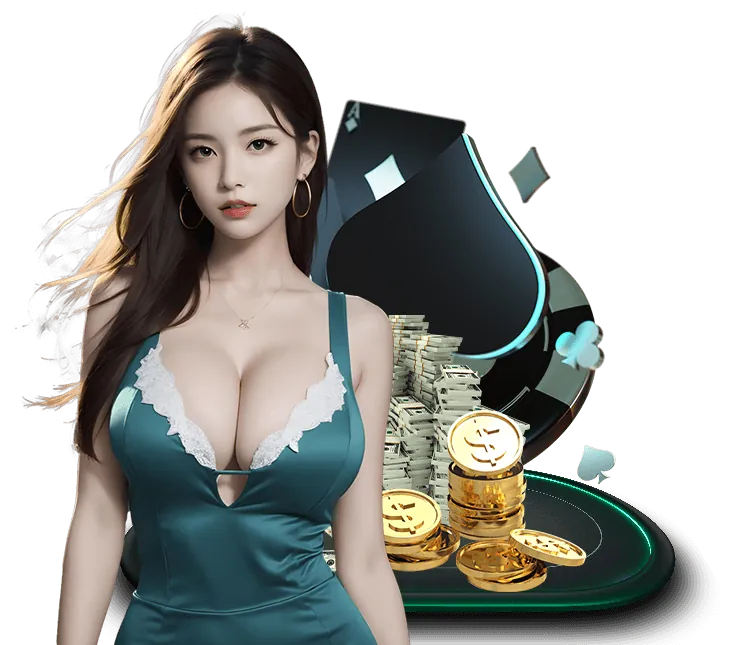 Hình ảnh sảnh casino trực tuyến tại 6bet casino với dealer xinh đẹp